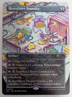 Retrofitter Foundry (0018) Secret Lair SLC Encyclopedia, Magic MtG, Regular, NM! - Image 1
