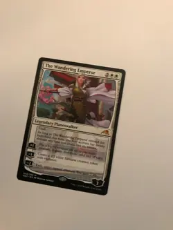The Wandering Emperor NM Kamigawa: Neon Dynasty MTG Magic; Planeswalker mythic - Image 2