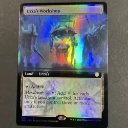 Urza's Workshop (Extended Art) Commander: the Brothers' War Foil - Image 1