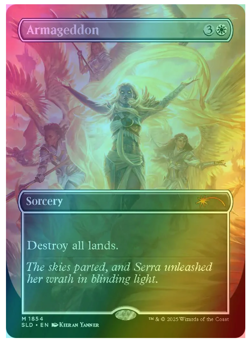 Armageddon - Borderless - Rainbow Foil Secret Lair - Image 1