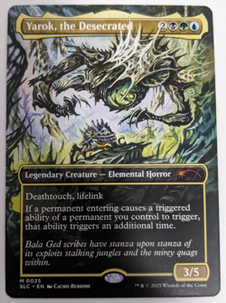 Yarok, the Desecrated (25) Secret Lair SLC Encyclopedia, Magic MtG, Regular, NM! - Image 1