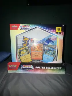 Pokemon TCG Prismatic Evolutions Poster Collection, 6 New Boxes with Display - Image 1