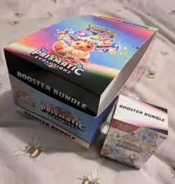 Pokemon TCG Scarlet and Violet Prismatic Evolutions Booster Bundle Sealed - Image 1