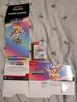 Pokemon TCG Scarlet and Violet Prismatic Evolutions Booster Bundle Sealed - Image 2