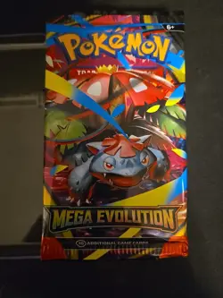 $Heavy 22.58g$ Pokemon TCG Mega Evolution Booster Pack New Factory Sealed - Image 2