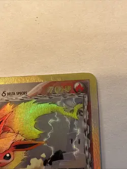 Pokemon TCG: 2005 EX Delta Species Flareon 5/113 Reverse Holo Rare STAMPED -HP - Image 2