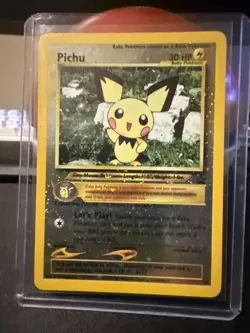 Pichu 35/53 WOTC Promo Reverse Holo Near Mint Condition Pokemon TCG NM - Image 2