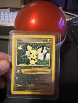 Pichu 35/53 WOTC Promo Reverse Holo Near Mint Condition Pokemon TCG NM - Image 3