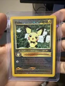 Pichu 35/53 WOTC Promo Reverse Holo Near Mint Condition Pokemon TCG NM - Image 5
