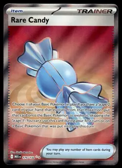Pokemon TCG ME01: Mega Evolution #175/132 Rare Candy NM - Image 1