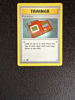 Pokemon TCG Pokedex Base Set 87/102 Shadowless 1st Edition Uncommon - Image 3