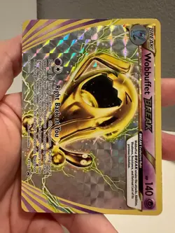 Pokemon Wobbuffet Break XY155 XY Promo Holofoil Rare LP/MP 212#03 - Image 1