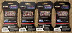 Pokemon TCG SEALED Sleeved Booster Pack Art Set [4] Phantasmal Flames 2025 NM - Image 2
