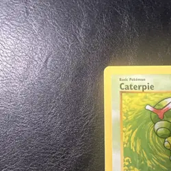 Caterpie 1st Edition Base Set 45/102 WOTC Vintage Pokemon 1999 - Image 3