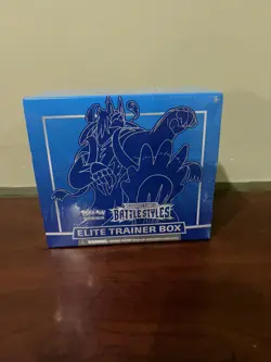 Pokemon TCG Sword & Shield Battle Styles Blue ETB SEALED Box 2021 English NEW - Image 1