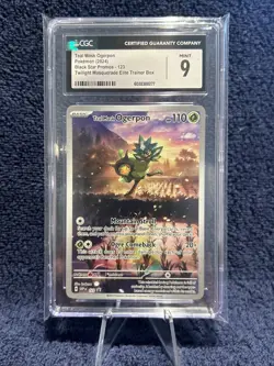 CGC 9 - Teal Mask Ogerpon 123 Sv: Scarlet & Violet Promo Cards Holo 🔥 - Image 1