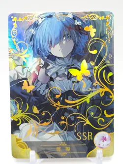 Goddess Story - Anime Waifu SSR Trading Card - Rem - Image 1