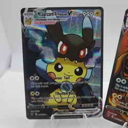 Pikachu MCharizard X + Y Pokemon Cute Cosplay Doujin ACG HOLO Card NM - Image 4