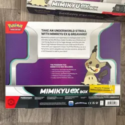 Pokemon TCG: Mimikyu Ex Box Booster Packs & Promo Card NEW SEALED - Image 2
