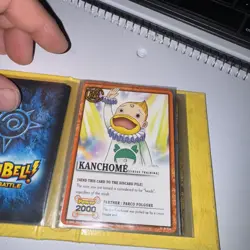 Zatch Bell The Card Battle SPELL BOOK KANCHOME Card 2005 Viz TCG With Cards - Image 5