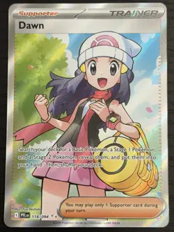 Dawn 118/094 Full Art Ultra Rare Phantasmal Flames Pokemon Card English NM - Image 1