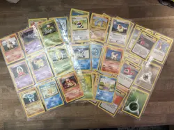 Pokemon Base Set All Common Uncommon Cards Nm To Mint(missing 1 trainer) - Image 1