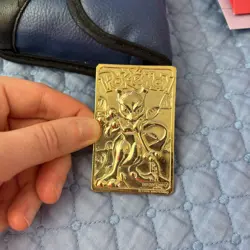 Mewtwo 1999 Nintendo 23K Gold Plated Pokemon Trading Card - good condition - Image 4