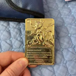 Mewtwo 1999 Nintendo 23K Gold Plated Pokemon Trading Card - good condition - Image 5
