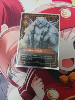 Volibear Relentless Storm Riftbound TCG RELEASE Promo Card 249/298 Foil English - Image 1