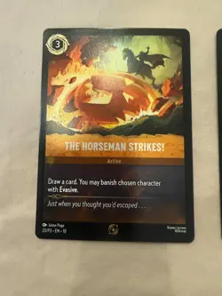 Disney Lorcana 5 Promo cards frm set 10 Whispers in the Well #18 #19 #20 #21 #22 - Image 2