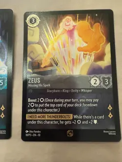 Disney Lorcana 5 Promo cards frm set 10 Whispers in the Well #18 #19 #20 #21 #22 - Image 4