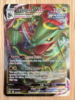 Pokemon Rayquaza VMAX 102 Crown Zenith Ultra Rare Card - Image 1