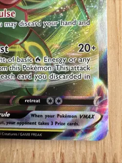 Pokemon Rayquaza VMAX 102 Crown Zenith Ultra Rare Card - Image 4