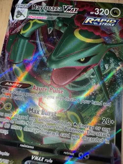 Pokemon Rayquaza VMAX 102 Crown Zenith Ultra Rare Card - Image 5