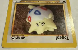 Pokemon Cards: Neo Destiny 1st Edition Uncommon: Togepi 56/105 Regular WOTC NM+ - Image 3