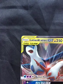 Pokemon Cards: Team Up Rare Holo: Latias & Latios GX 113/181 - Image 2