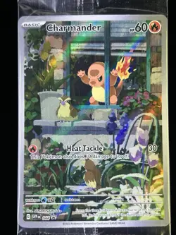 Pokemon TCG Charmander SVP 044 Obsidian Flames ETB Black Star Promo Card - Image 1