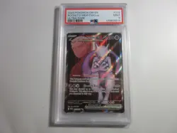PSA 9 Team Rocket's Mewtwo EX Full Art Destined Rivals Pokemon Card C - Image 1