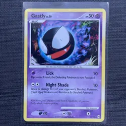 Pokemon PT Arceus 2009 Card Bundle x8 | Includes Gastly 36/99 + Lucky Egg 88/99 - Image 2
