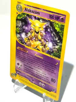 Alakazam 33/165 Pokemon Card TCG Expedition Non Holo Rare MP - Image 3