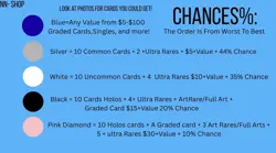 Pokemon Mystery ??acks ??| Graded Cards, Slabs, And Singles | High End! | - Image 3