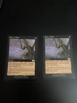X2 Rain of Filth Urza's Saga Black Uncommon MAGIC MTG CARD - Image 1