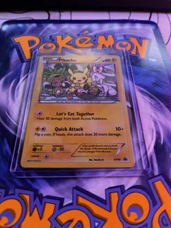 Pikachu promo card XY95 Condition-near Mint,minor Whitening On Corners+rightside - Image 3