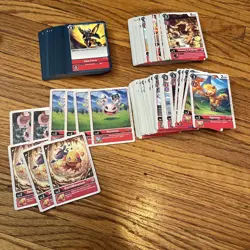 Digimon TCG 500+ Cards Bulk Lot Unsearched Collection Mixed C/U/R-NM/LP - Image 2