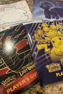 Lot 5 Pokemon Trading Card Player's Guide Surging Sparks, 151, Silver Tempest LO - Image 2