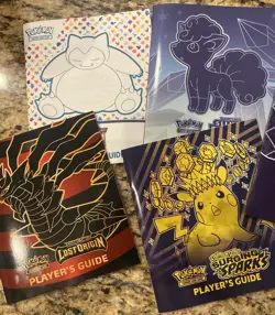 Lot 5 Pokemon Trading Card Player's Guide Surging Sparks, 151, Silver Tempest LO - Image 4