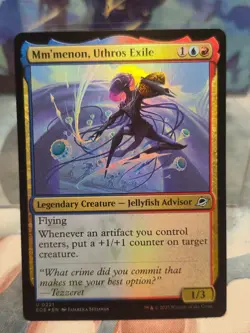 FOIL U 0221 Mm'menon, Uthros Exile Uncommon Edge of Eternities MTG Card - Image 1
