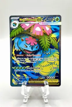 Pokemon TCG Mega Venusaur EX 155/132 Mega Evolution ENGLISH Pokemon Card CLEAN?? - Image 1