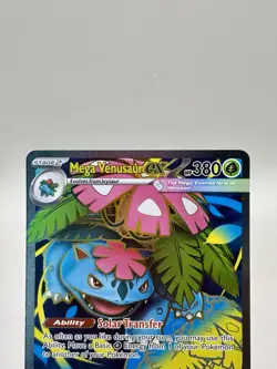 Pokemon TCG Mega Venusaur EX 155/132 Mega Evolution ENGLISH Pokemon Card CLEAN?? - Image 2