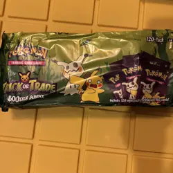 POKEMON 2023 Trick or Trade 120 Mini Packs Each Pack 3 Cards Booster Halloween - Image 1